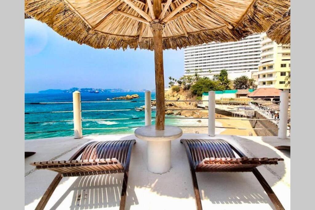 Suite Frente Al Mar En El Corazon De Акапулько Экстерьер фото